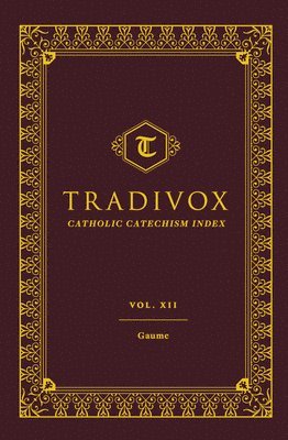 bokomslag Tradivox Vol 12: Gaume