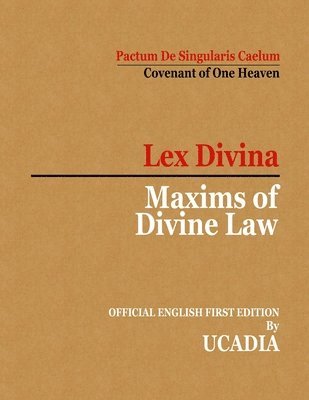 bokomslag Maxims of Divine Law