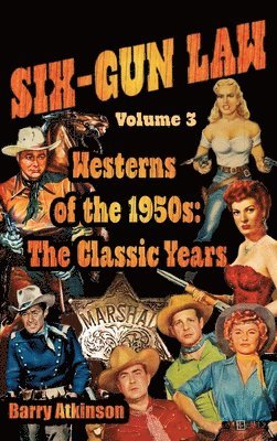 bokomslag SIX-GUN LAW Westerns of the 1950s