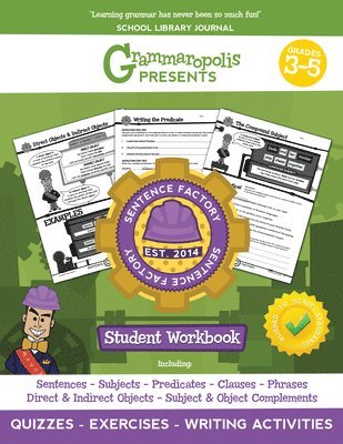 bokomslag Parts of the Sentence Workbook, Grades 3-5