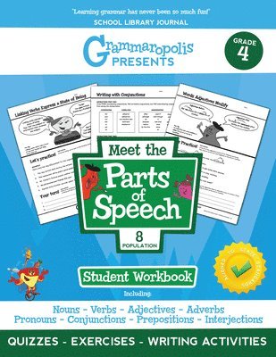 The Parts of Speech Workbook, Grade 4 1