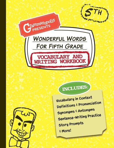 bokomslag Wonderful Words for Fifth Grade Vocabulary and Writing Workbook