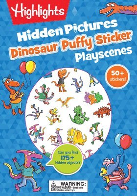 bokomslag Dinosaur Puffy Sticker Playscenes