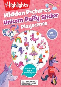 bokomslag Unicorn Puffy Sticker Playscenes