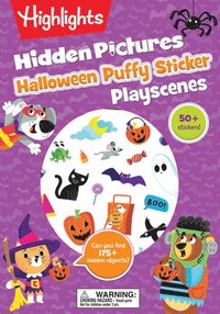 bokomslag Halloween Puffy Sticker Playscenes