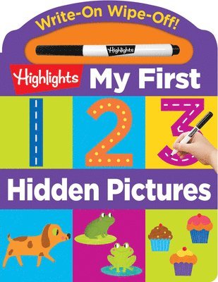 Write-On Wipe-Off: My First 123 Hidden Pictures 1