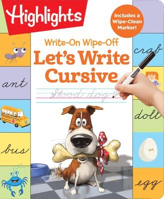 Highlights - Write-On Wipe-Off: Let's Write Cursive, Häftad