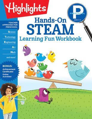 Preschool Hands-On STEAM Learning Fun Workbook 1