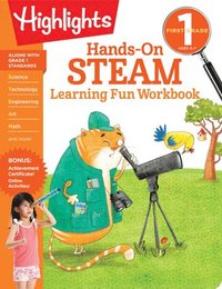 bokomslag First Grade Hands-On STEAM Learning Fun Workbook