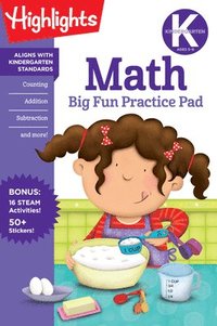 bokomslag Kindergarten Math Big Fun Practice Pad