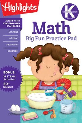Kindergarten Math Big Fun Practice Pad 1