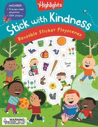 bokomslag Stick with Kindness: Reusable Sticker Playscenes