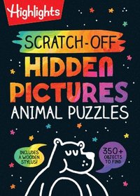 bokomslag Scratch-Off Hidden Pictures Animal Puzzles