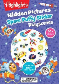 bokomslag Space Hidden Pictures Puffy Sticker Playscenes