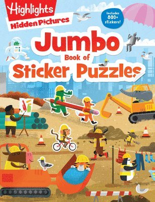 Jumbo Book of Sticker Puzzles