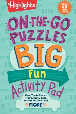 bokomslag On-the-Go Puzzles Big Fun Activity Pad