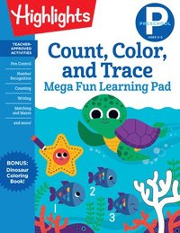 bokomslag Preschool Count, Color, and Trace Mega Fun Learning Pad