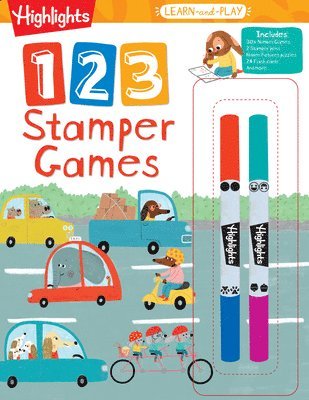 bokomslag Highlights Learn-And-Play 123 Stamper Games