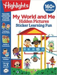 bokomslag My World and Me Hidden Pictures Sticker Learning Fun