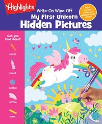 bokomslag WriteOn WipeOff My First Unicorn Hidden Pictures