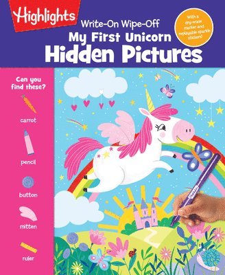 WriteOn WipeOff My First Unicorn Hidden Pictures 1