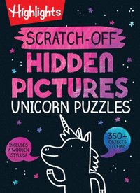 bokomslag Scratch-Off Hidden Pictures Unicorn Puzzles