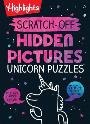 bokomslag Scratch-Off Hidden Pictures Unicorn Puzzles