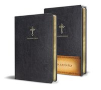 bokomslag Biblia Católica En Español. Símil Piel Negro, Tamaño Compacto / Catholic Bible. Spanish-Language, Leathersoft, Black, Compact