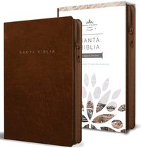bokomslag Biblia Reina Valera 1960 Letra Grande. Símil Piel Canela, Cremallera, Tamaño Manual / Spanish Bible Rvr 1960. Handy Size, Large Print, Leathersoft, Br