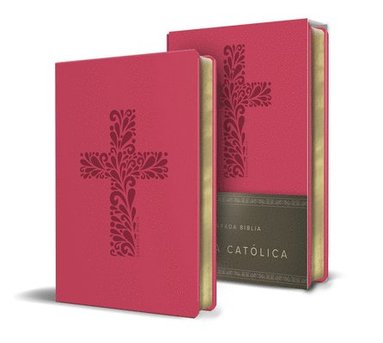 bokomslag Biblia Católica En Español. Símil Piel Fucsia, Tamaño Compacto / Catholic Bible. Spanish-Language, Leathersoft, Fuchsia, Compact