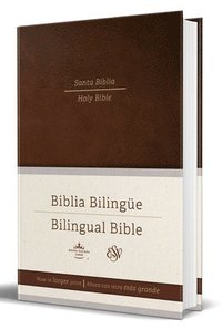 bokomslag Biblia Bilingüe Reina Valera 1960/ ESV Spanish/English Parallel Bible (English a ND Spanish Edition): Brown Hardcover