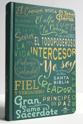Reina Valera Revisada 1960 - Biblia RVR 1960 letra grande tamaño manual, con nombres de Dios / Spanish Bible RVR 1960 Handy Size Large Print, Names, Inbunden