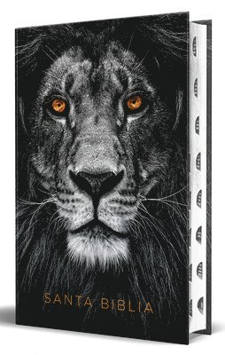 bokomslag Biblia Rvr 1960 Letra Grande Tamaño Manual, Tapa Dura León de Juda Con Índice / Spanish Bible Rvr 1960 Handy Size Large Print Hardcover Lion of Judah with in