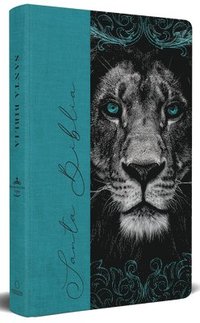 bokomslag Biblia Rvr 1960 Letra Grande, Tamaño Manual, Tapa Dura de Tela León Aguamarina / Spanish Bible Rvr 1960 Handy Size Large Print Hardcover Cloth Lion Aquamarin