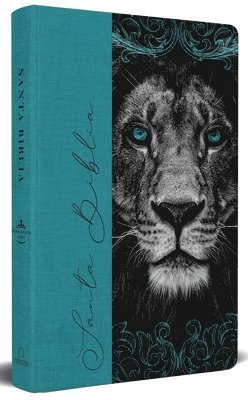 bokomslag Biblia Rvr 1960 Letra Grande, Tamaño Manual, Tapa Dura de Tela León Aguamarina / Spanish Bible Rvr 1960 Handy Size Large Print Hardcover Cloth Lion Aquamarin