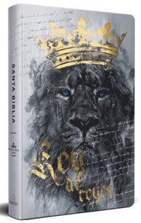 bokomslag Biblia Rvr60 Letra Grande Tamaño Manual, Tapa Dura León Rey de Reyes / Spanish Bible Rvr60 Handy Size Large Print Hardcover Lion King of Kings