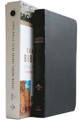 Biblia Rvr 1960 Letra Grande Tamaño Manual, Piel Premier Negro / Spanish Bible Rvr 1960 Handy Size Large Print Bonded Leather Black 1