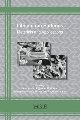 Inamuddin, Rajender Boddula, Mohammad Faraz Ahmer - Lithium-ion Batteries, Häftad