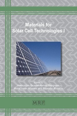 bokomslag Materials for Solar Cell Technologies I