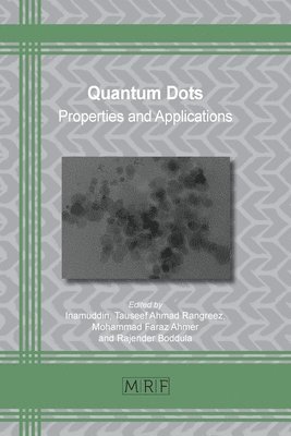 Inamuddin, Tauseef Ahmad Rangreez, Mohammad Faraz Ahmer - Quantum Dots, Häftad