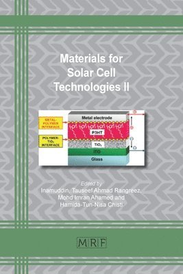 bokomslag Materials for Solar Cell Technologies II