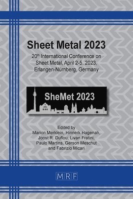 Marion Merklein, Hinnerk Hagenah - Sheet Metal 2023, Häftad