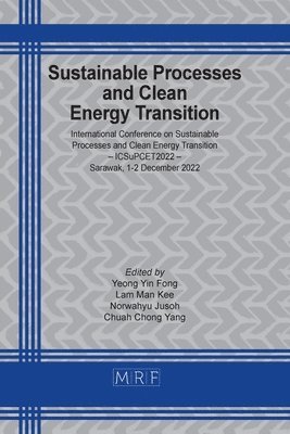 Yin Fong Yeong - Sustainable Processes and Clean Energy Transition, Häftad