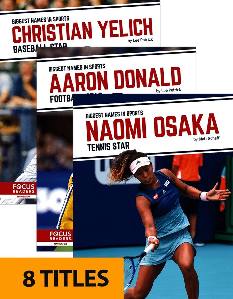 Biggest Names in Sports Set 5 (Set of 8)