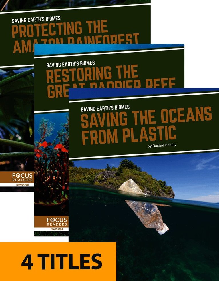 Saving Earth’s Biomes (Set of 4)