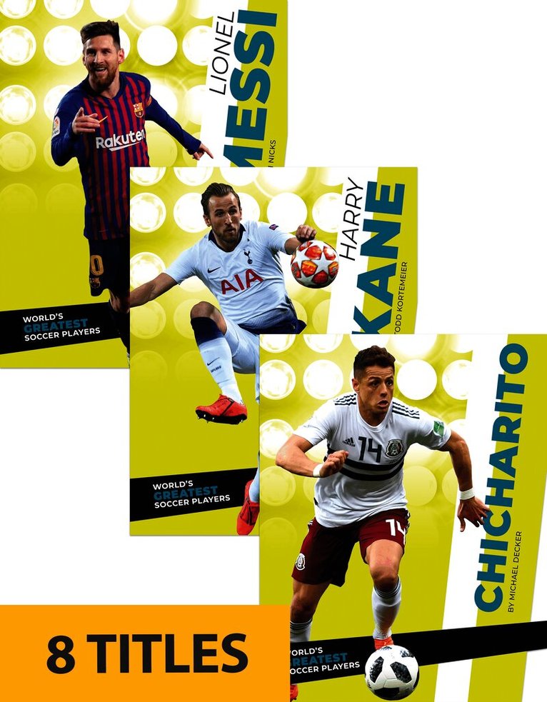 World's Greatest Soccer Players (Set of 8)