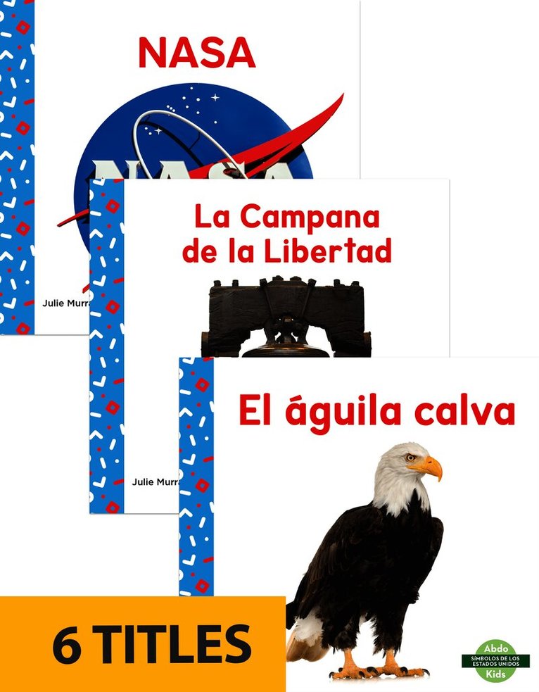 Símbolos de los Estados Unidos (US Symbols) (Set of 6)