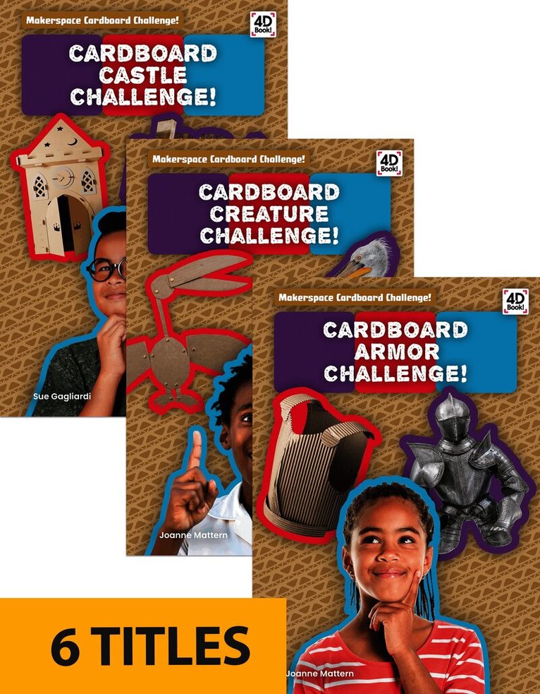 Makerspace Cardboard Challenge! (Set of 6)