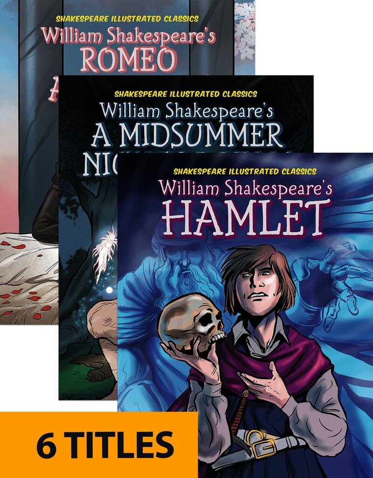 Shakespeare Illustrated Classics (Set of 6)