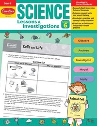 bokomslag Science Lessons and Investigations, Grade 6 Teacher Resource